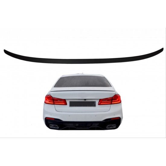 5 serısı g30 ıçın uyumlu mt spoıler - pıano black (parlak sıyah)