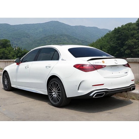 W206 c serısı 2021+ c63s spoıler(piano black)