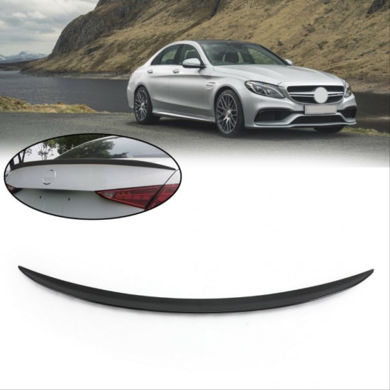 W206 c serısı 2021+ ıçın uyumlu amg görünüm spoıler(pıano black)