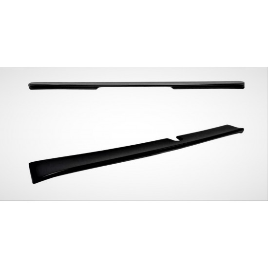 W211 (2000-2008) e serısı ıçın uyumlu cam üstü spoıler  - pıano black (parlak sıyah)