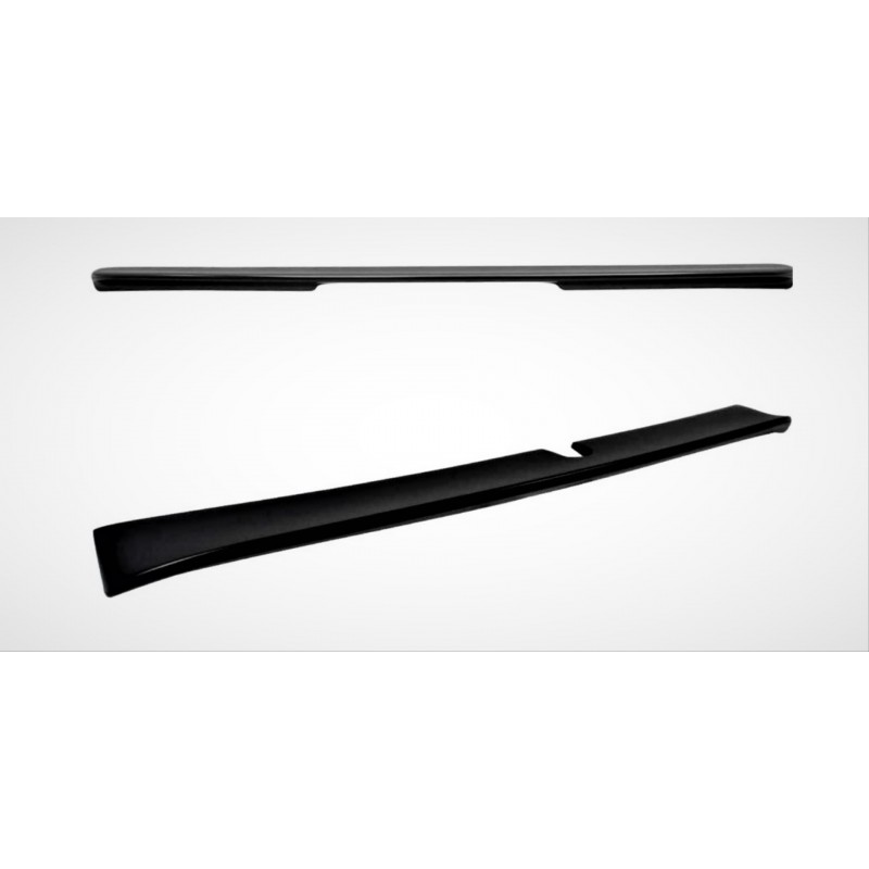 W211 (2000-2008) e serısı ıçın uyumlu cam üstü spoıler  - pıano black (parlak sıyah)