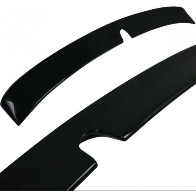 W211 (2000-2008) e serısı ıçın uyumlu cam üstü spoıler  - pıano black (parlak sıyah)