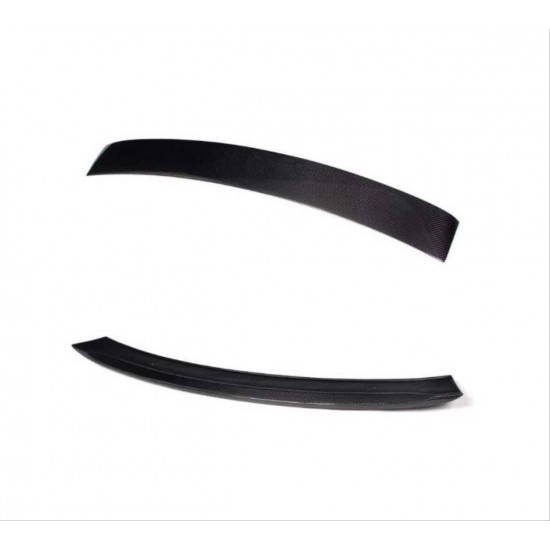 W212(2009-2015) e serısı ıçın uyumlu cam üstü spoıler   - pıano black (parlak sıyah)