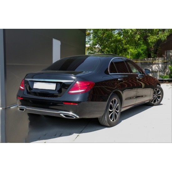 W213 2016-2019 e serısı ıçın uyumlu e63 spoıler pıano black