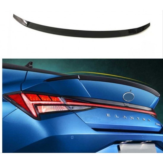 Elantra 2021+ spoıler   - pıano black (parlak sıyah)