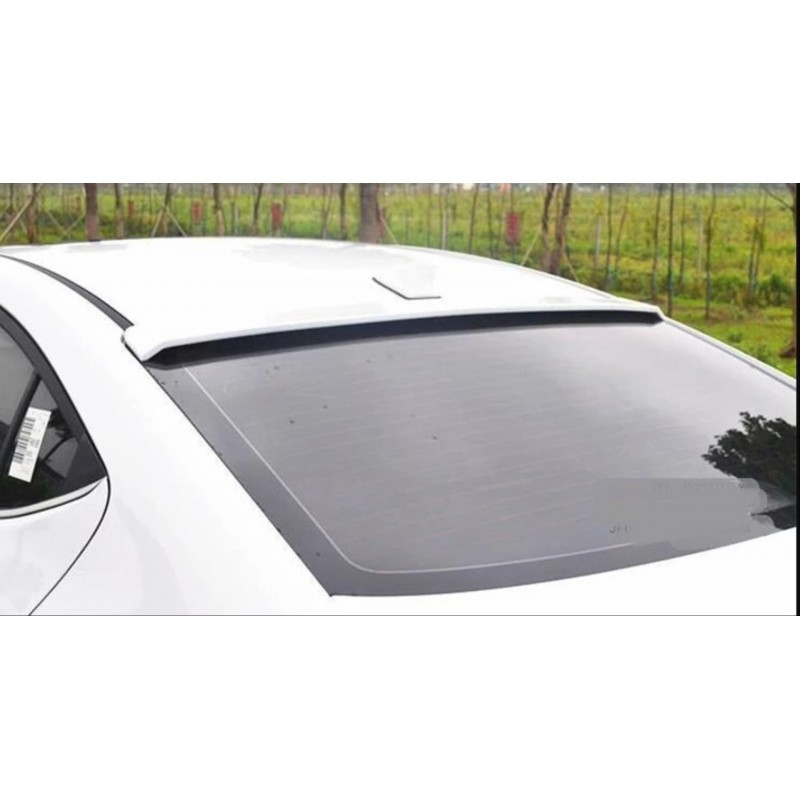 Elantra 2016-2019 ıçın uyumlu cam üstü spoıler - pıano black