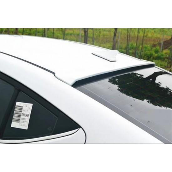 Elantra 2016-2019 ıçın uyumlu cam üstü spoıler - pıano black