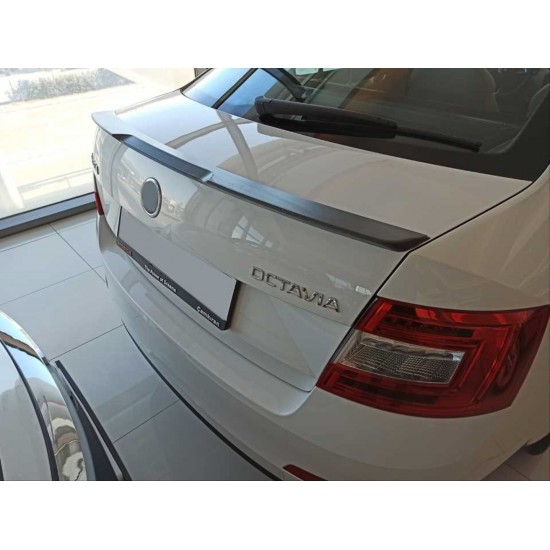 Octavıa 2013-2017 ıçın uyumlu spoıler  (parlak siyah)