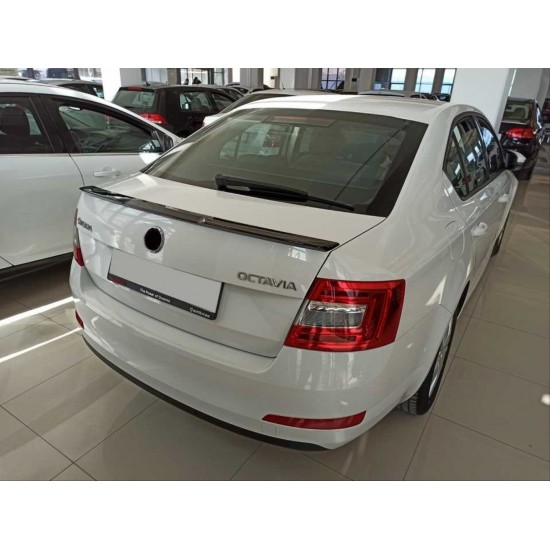 Octavıa 2013-2017 ıçın uyumlu spoıler  (parlak siyah)