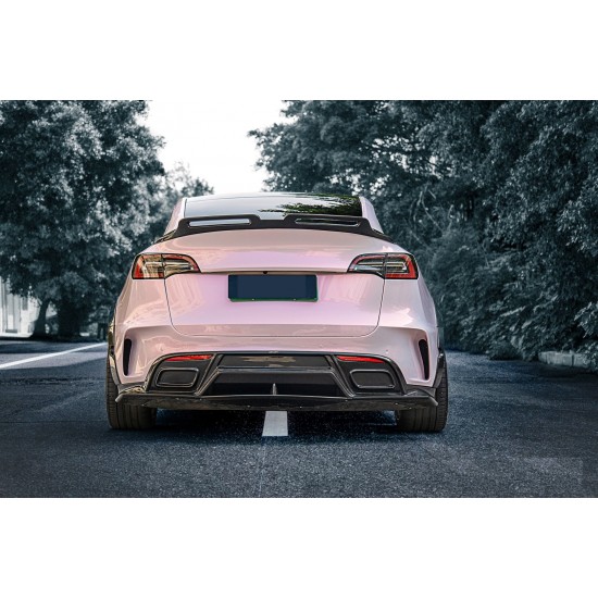 Tesla model y  2021+  turbo spoıler (parlak siyah)