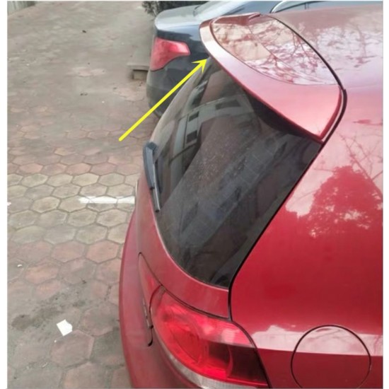 Golf 6 spoıler (pıano black)