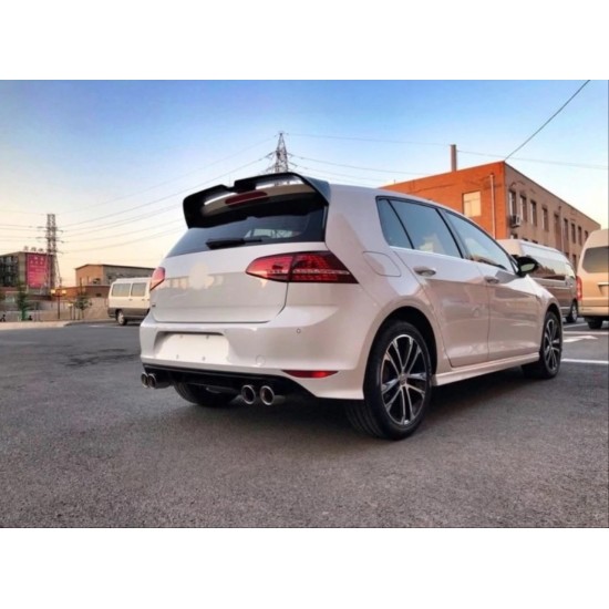 Golf 7 - 7.5 2013-2020 ıçın uyumlu ıçın uyumlu oettınger spoıler (pıano black)