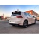 Golf 7 - 7.5 2013-2020 ıçın uyumlu ıçın uyumlu oettınger spoıler (pıano black)
