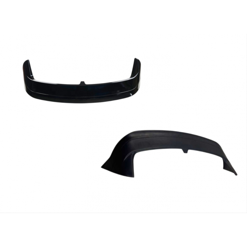 Golf 8 ıçın uyumlu spoıler   - pıano black (parlak sıyah)