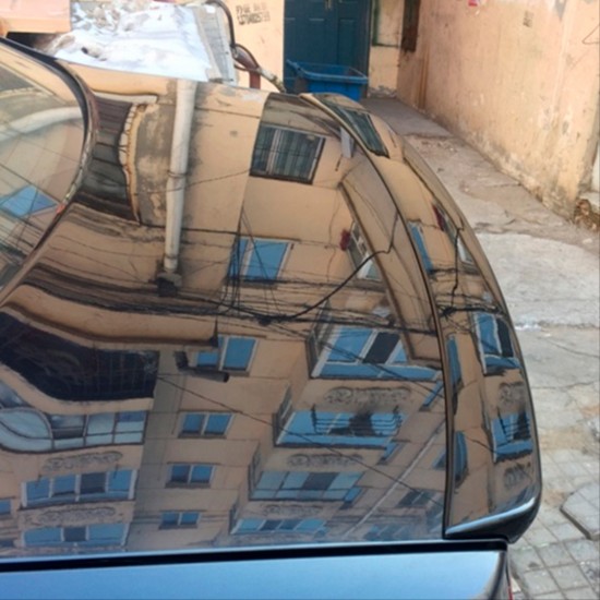 Jetta 2006-2012 ıçın spoıler - pıano black