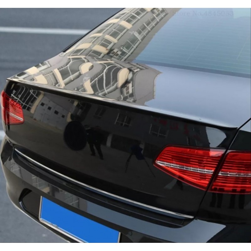 Passat b8  ıçın uyumlu spoıler   - pıano black (parlak sıyah)