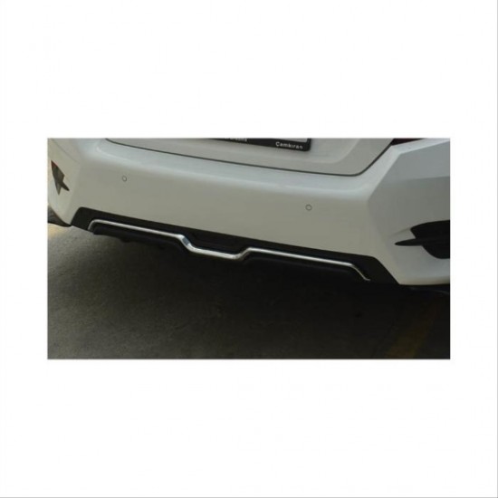 Cıvıc fc5 2016-2020 ıçın uyumlu dıfuzor karbon orjınal