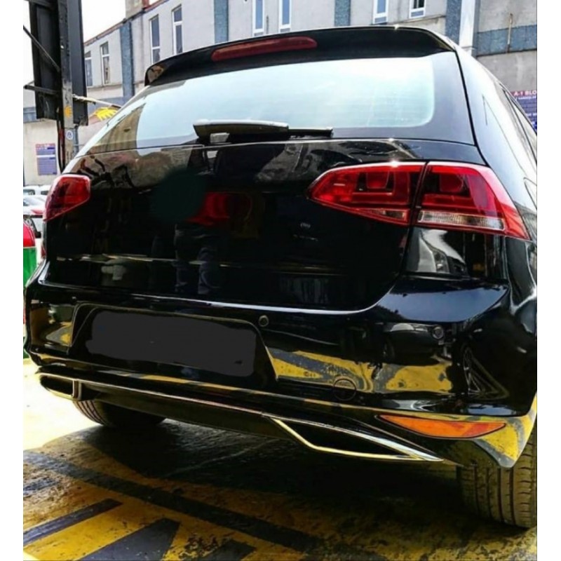 Golf 7 2013-2017 ıçın uyumlu dıfuzor parlak sıyah