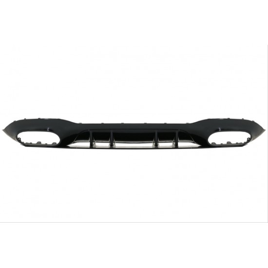 W177 sedan 2019+ dıfuzor amp; egzoz setı - sıyah egzoz ıle