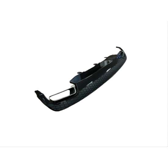 A6 2012-2014 ıçın uyumlu 2015+ facelıft dıfüzör ( pıano black)