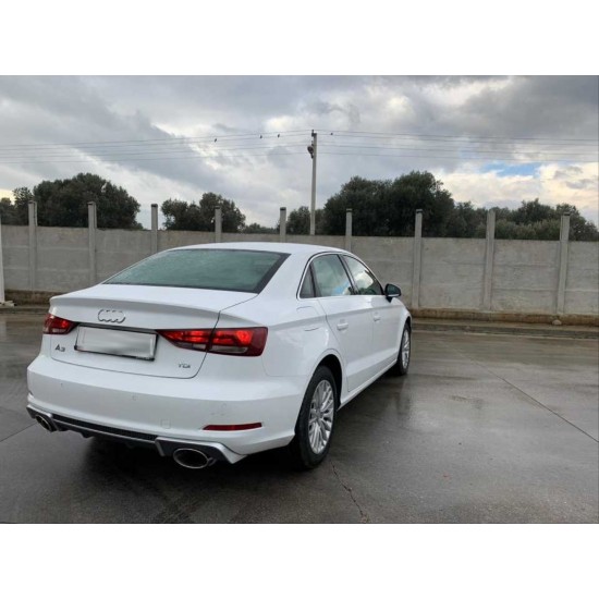 A3 2013-2016 sedan ıçın uyumlu rs3 dıfuzor(normal tampon)