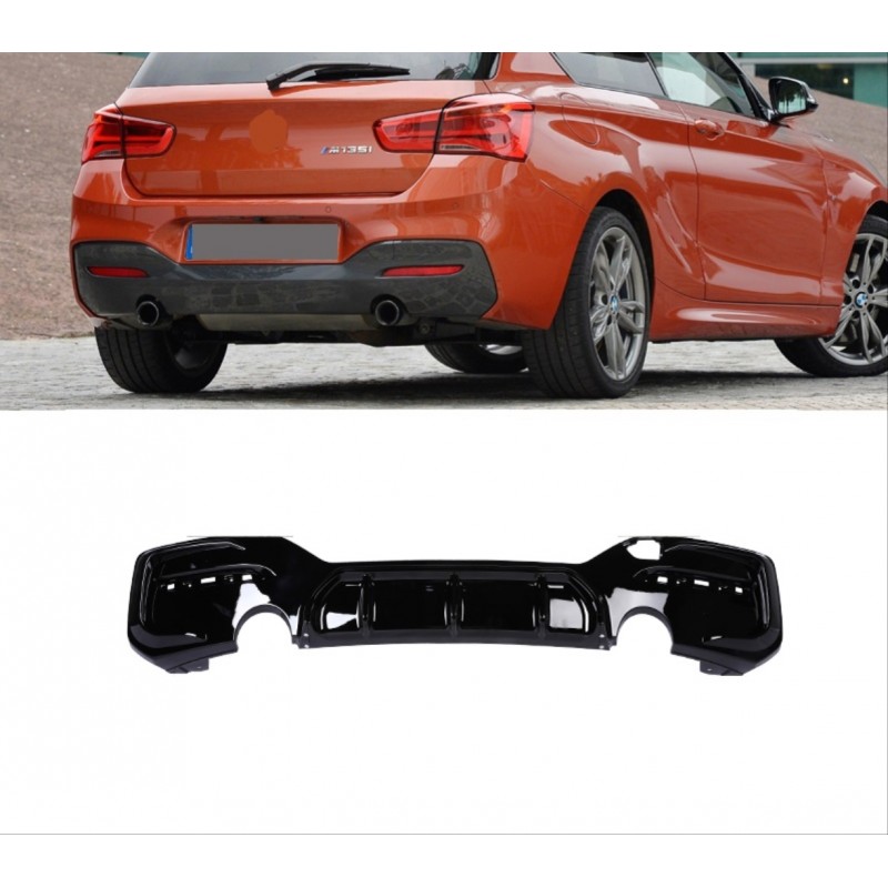 1 serısı f20 2015-2018 lcı  mt tampon için çift çıkış dıfuzor  (tekli çıkış)