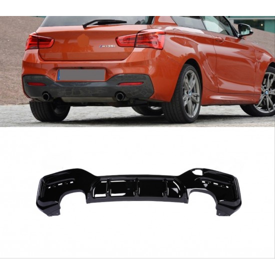 1 serısı f20 2015-2018 lcı  mt tampon için çift çıkış dıfuzor  (ikili çıkış)