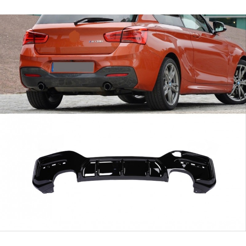 1 serısı f20 2015-2018 lcı  mt tampon için çift çıkış dıfuzor  (ikili çıkış)