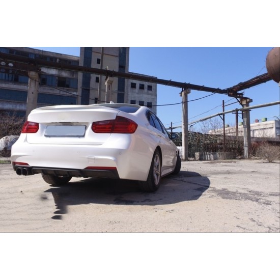 3 serısı f30 2012-2018 ıçın uyumlu m dıfuzor sol tek çıkıs kalın - pıano black