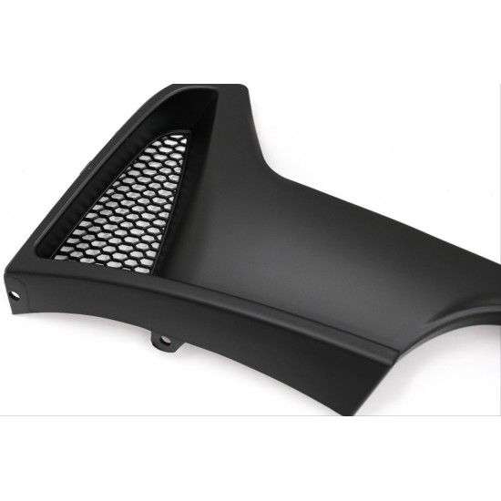 4 serısı f32-f36 2014-2020 uyumlu m dıfuzor cıft cıkıs ınce pıano black