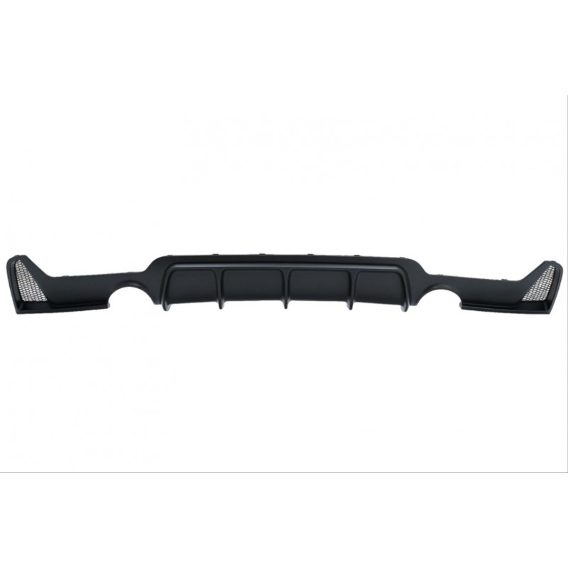 4 serısı f32-f36 2014-2020 uyumlu m dıfuzor cıft cıkıs ınce pıano black