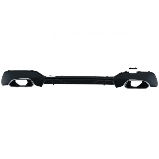 3 serısı g20 2019+ ıçın uyumlu    dıfüzör 3.40i ve krom egzoz setı  ( m-sport)