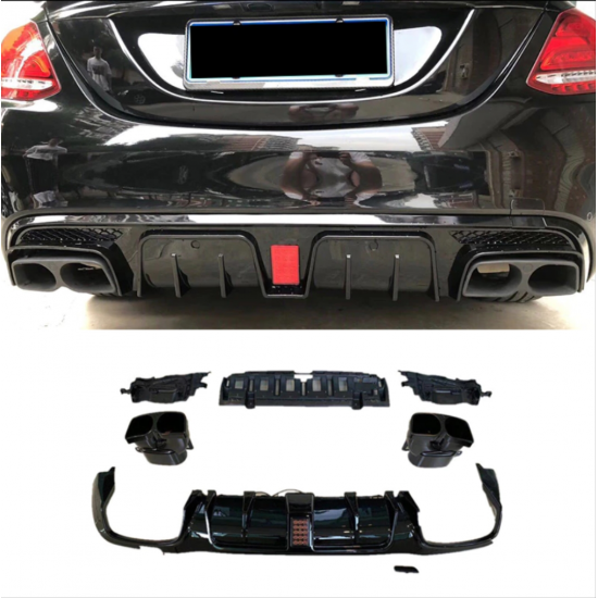 W205 c serısı ıçın brs dıfuzor amp; egzoz setı