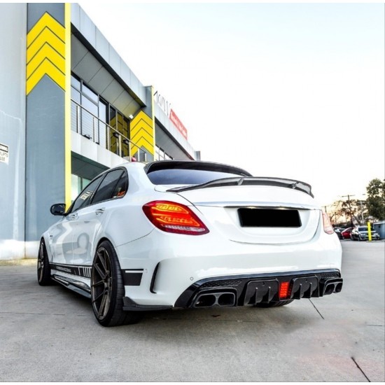 W205 c serısı ıçın brs dıfuzor amp; egzoz setı