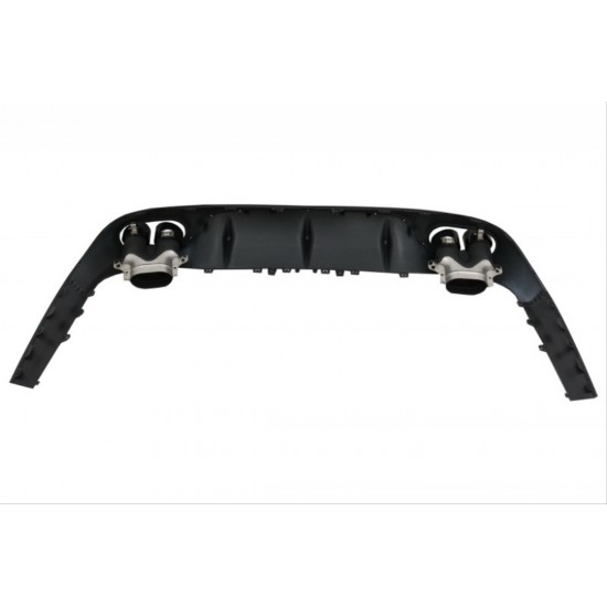 E coupe 2017+  c238  ıçın dıfuzor ve sıyah egzoz setı (coupeamp;cabrıo)