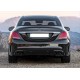 W205 c serısı ıçın c43 dıfuzor amp; egzoz setı (amg sedan)  (sıyah egzoz ıle)