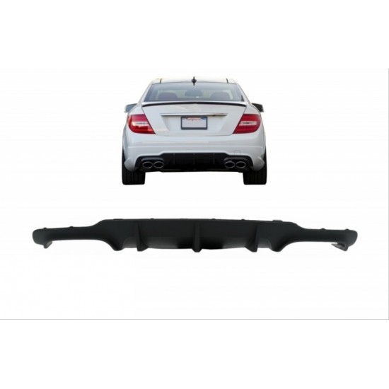 W204 c serısı ıçın uyumlu c63 dıfuzor