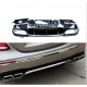 W213 e serısı ıçın  e63 sılver dıfuzor amp; egzoz setı (normal sedan) 2017+ amp; sılver egzoz ıle