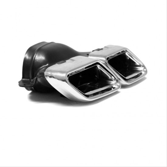 W212 e serısı ıçın 63 dıfuzor amp; egzoz setı (sılver egzoz ıle ) (amg makyajlı kasa 2013-2016)