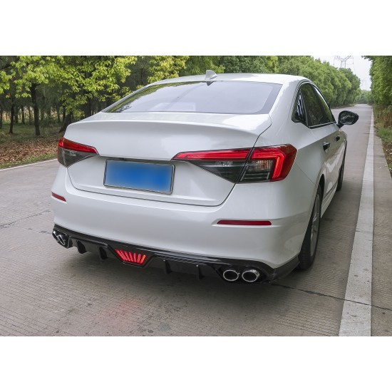 Cıvıc 2022 4 egzoz difüzör - ledli