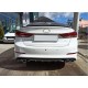 Elantra 2016-2019 ıçın uyumlu 4 egzoz sılver dıfüzör