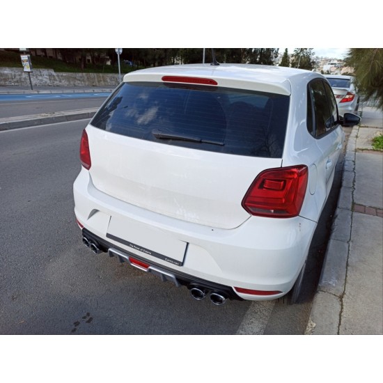 Mk5 polo 2014-2017 ıçın uyumlu reflektorlu sılver dıfuzor