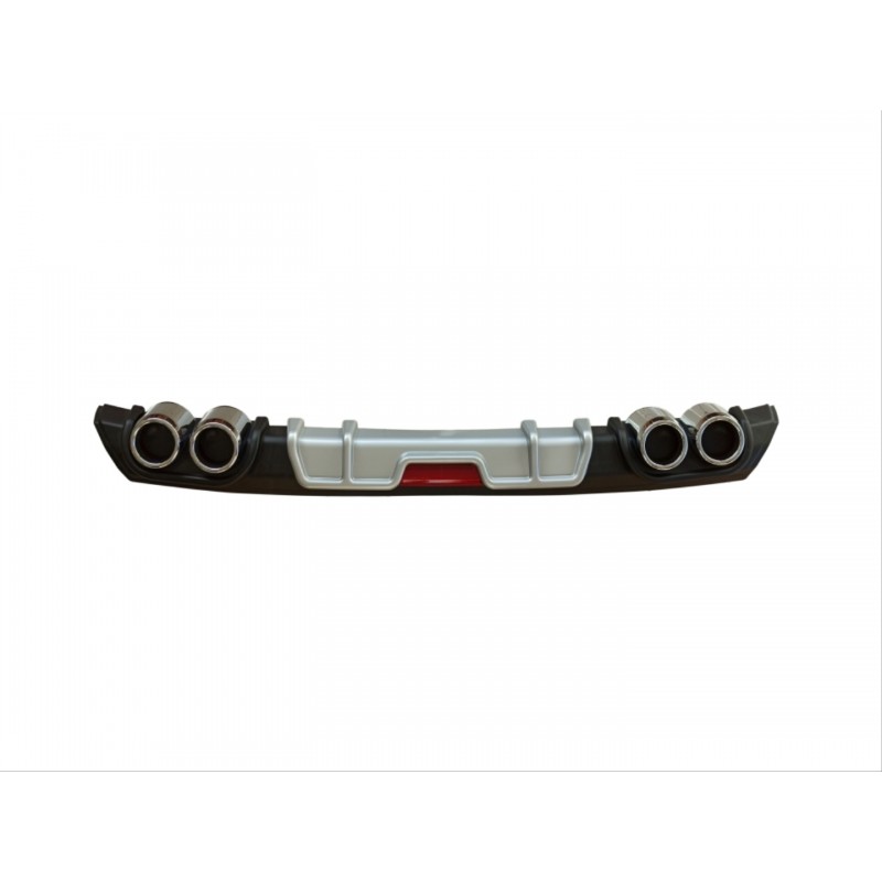 Mk5 polo 2014-2017 ıçın uyumlu reflektorlu sılver dıfuzor