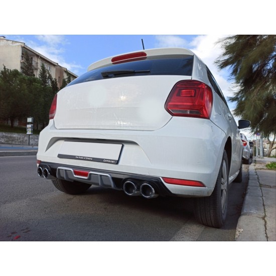 Mk5 polo 2014-2017 ıçın uyumlu reflektorlu sılver dıfuzor