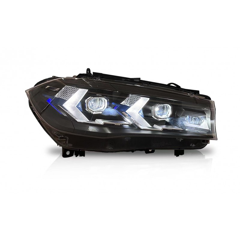 X5 f15 için 2023+ görünüm led far (xenon amp; led farlı modeller için)