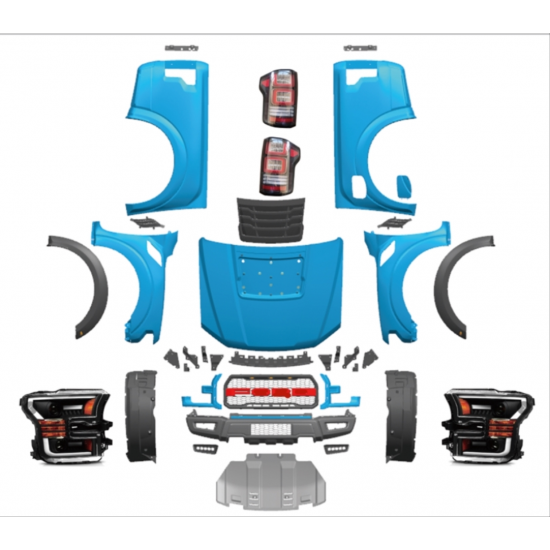 F150 raptor dönüsüm full - led far  (gen 2)