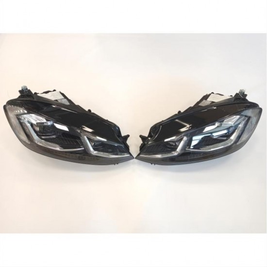 Golf 7.5 ıçın uyumlu j far sılver full led