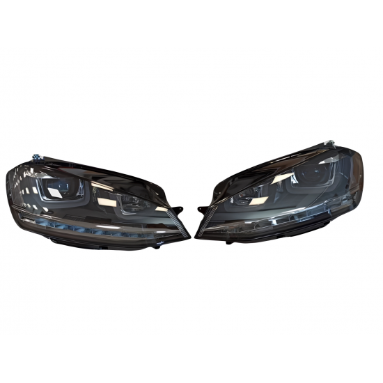 Golf 7 ıçın uyumlu u led far sılver