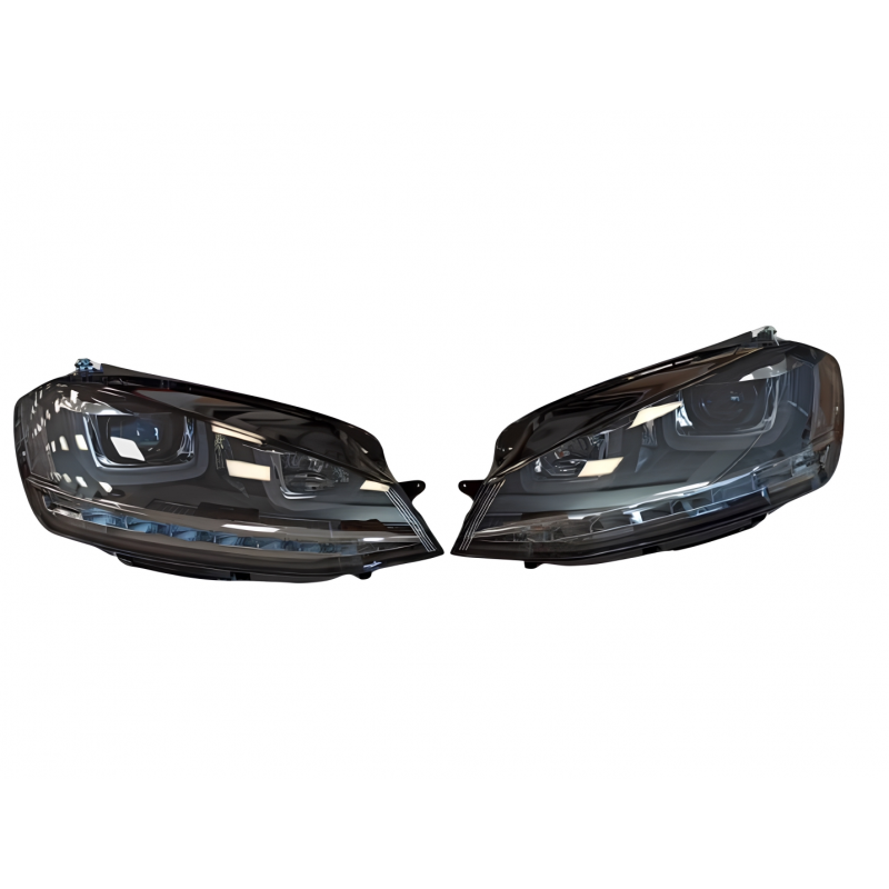 Golf 7 ıçın uyumlu u led far sılver