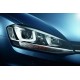 Golf 7 ıçın uyumlu u led far sılver haraketlı sınyal -(full led-çift u)